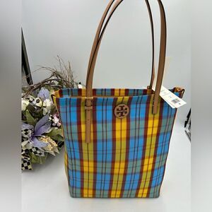 Women’s Tory Burch Ella large mesh market tote zipper closure